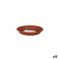 Piatto per Vaso Dem Greentime Marrone ø 14 x 2 cm (12 Unità) - Augustea Shop