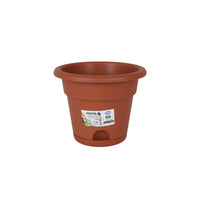 Vaso con Piatto Dem Greentime Marrone 20 x 20 x 16 cm (12 Unità) - Augustea Shop