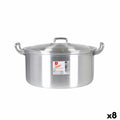 Casserole with lid Aluminium 31,3 x 26,5 x 13,5 cm (8 Units)