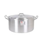 Casseruola con coperchio Alluminio 38,5 x 33 x 18,5 cm (4 Unità) - Augustea Shop