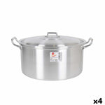 Casseruola con coperchio Alluminio 38,5 x 33 x 18,5 cm (4 Unità) - Augustea Shop