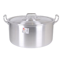 Casseruola con coperchio Alluminio 45 x 39 x 22 cm (2 Unità) - Augustea Shop
