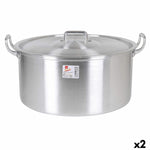 Casseruola con coperchio Alluminio 49 x 41 x 24 cm (2 Unità) - Augustea Shop