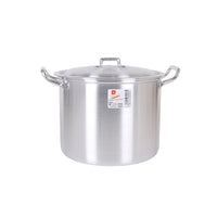 Pentola con Coperchio Alluminio 31,5 x 26 x 21 cm (8 Unità) - Augustea Shop