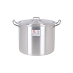 Pentola con Coperchio Alluminio 33 x 28 x 24 cm (4 Unità) - Augustea Shop