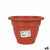 Vaso Dem Squares Rotonda Marrone 18 x 13,3 cm (6 Unità) - Augustea Shop