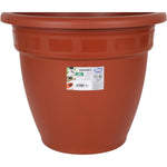 Vaso Dem Squares Rotonda Marrone 35 x 35 x 28,5 cm (6 Unità) - Augustea Shop