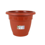 Vaso Dem Squares Rotonda Marrone 41,5 x 33 cm (6 Unità) - Augustea Shop