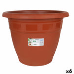 Vaso Dem Squares Rotonda Marrone 47,5 x 3,67 cm (6 Unità) - Augustea Shop