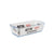 Pirofila da Forno Quttin   Vetro Rettangolare 825 ml 23,1 x 10 x 6,1 cm (6 Unità) - Augustea Shop