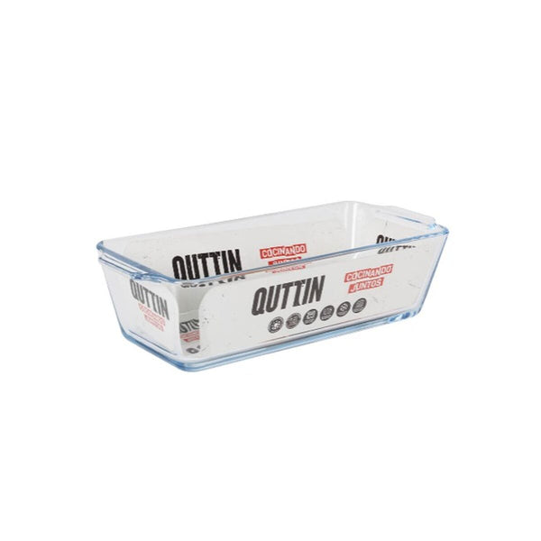 Pirofila da Forno Quttin   Vetro Rettangolare 825 ml 23,1 x 10 x 6,1 cm (6 Unità) - Augustea Shop