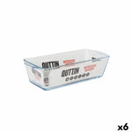 Pirofila da Forno Quttin   Vetro Rettangolare 825 ml 23,1 x 10 x 6,1 cm (6 Unità) - Augustea Shop