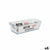 Pirofila da Forno Quttin   Vetro Rettangolare 825 ml 23,1 x 10 x 6,1 cm (6 Unità) - Augustea Shop
