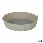 Cestello Pieghevole in Silicone per Friggitrice ad Aria Quttin Rotondo 20 x 20 x 4,5 cm (24 Unità) - Augustea Shop
