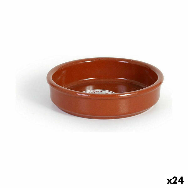 Teglia Azofra Argilla cotta Ø 14 x 14 x 3,3 cm (24 Unità) - Augustea Shop