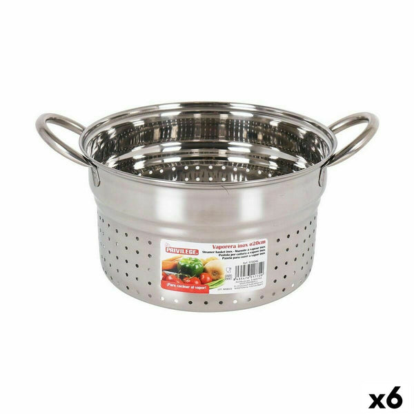 Vaporiera Privilege Pentola Ø 22 x 29 x 14,5 cm (6 Unità) - Augustea Shop