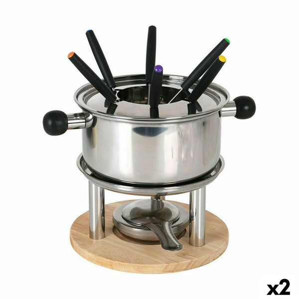 Fonduta Santa Clara Acciaio inossidabile (2 Unità) - Augustea Shop
