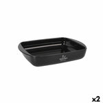Pirofila da Forno Santa Clara Silicone Vetro Borosilicato Rettangolare 28 x 19,5 x 5 cm (2 Unità) - Augustea Shop