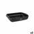 Pirofila da Forno Santa Clara Silicone Vetro Borosilicato Rettangolare 28 x 19,5 x 5 cm (2 Unità) - Augustea Shop