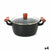 Casseruola con coperchio in vetro Quttin Doha 34 X 24 X 13 CM (4 Unità) - Augustea Shop