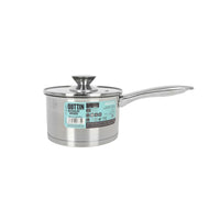 Casseruola con Coperchio Quttin Hermes 1,8 L Acciaio (8 Unità) - Augustea Shop