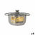 Pentola con Coperchio di Vetro Quttin New neron Acciaio 10 L (4 Unità) - Augustea Shop