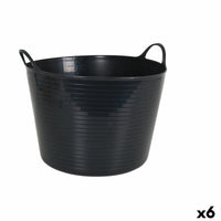 Bacinella in Plastica Multiuso Dem Flexy 42 L Rotondo (6 Unità) - Augustea Shop