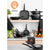 Set di padelle MasterChef 24 cm 20 cm (4 Unità) - Augustea Shop