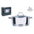 Casseruola con coperchio Santa Clara Santa clara Ø 29,5 x 39 x 15,5 cm (2 Unità) - Augustea Shop