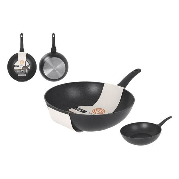 Padella Wok MasterChef 28 cm (6 Unità) - Augustea Shop