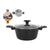 Casseruola con coperchio MasterChef 28 cm 2,5 mm (4 Unità) - Augustea Shop