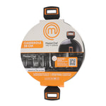 Casseruola con coperchio MasterChef 28 cm 2,5 mm (4 Unità) - Augustea Shop