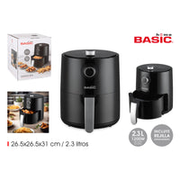 Friggitrice ad Aria Basic Home Nero 1200 W 2,3 L - Augustea Shop