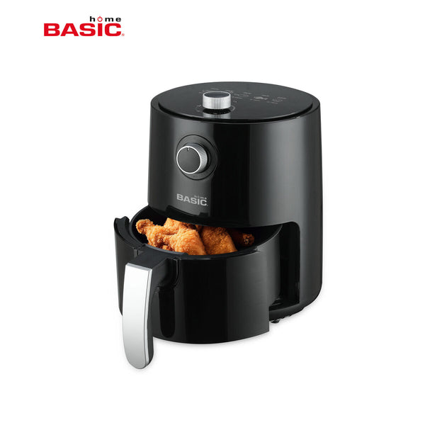 Friggitrice ad Aria Basic Home Nero 1200 W 2,3 L - Augustea Shop