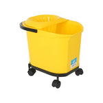 Secchio per Pavimenti Kety Giallo 16 L 40,5 x 30 x 35 cm (6 Unità) - Augustea Shop