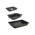 Vassoio da Forno Quttin Rettangolare 34 x 24 cm 42 x 29 cm (2 Pezzi) (6 Unità) - Augustea Shop