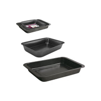 Vassoio da Forno Quttin Rettangolare 34 x 24 cm 42 x 29 cm (2 Pezzi) (6 Unità) - Augustea Shop