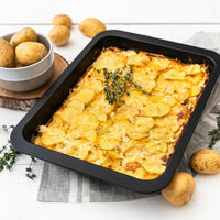 Vassoio da Forno Quttin Rettangolare 34 x 24 cm 42 x 29 cm (2 Pezzi) (6 Unità) - Augustea Shop
