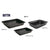Set di Vassoi Quttin 28,5 x 19,5 cm 34 x 24 cm 42 x 29 cm 3 Pezzi (6 Unità) - Augustea Shop