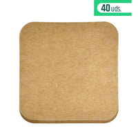Carta per friggitrice ad aria Inde 20 cm (24 Unità)