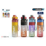 Bottiglia d'acqua Bewinner 1 L 7,8 x 28 cm (12 Unità)