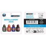 Bottiglia d'acqua Bewinner 1 L 10 x 17 cm (12 Unità)