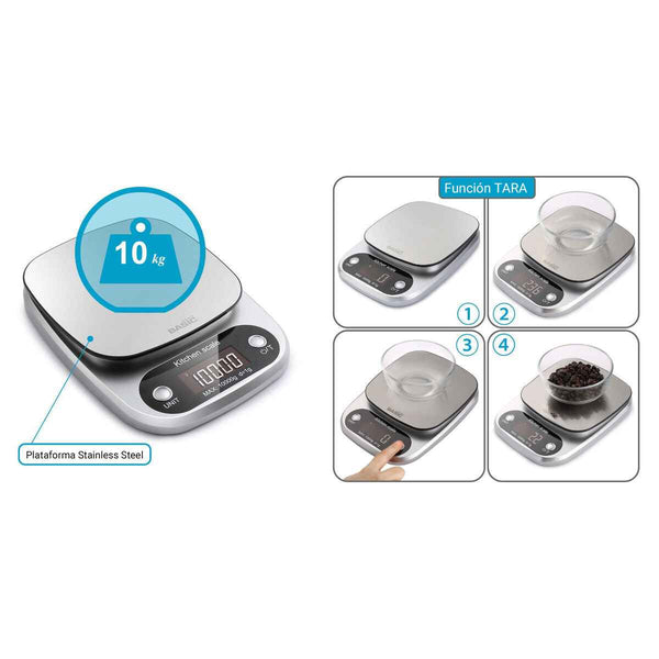 Acquistare Bilancia da Cucina Basic Home 10 kg (12 Unità)