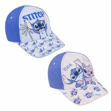 Cappellino per Bambini Stitch Azzurro