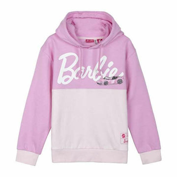 Felpa con Cappuccio da Bambina Barbie Rosa