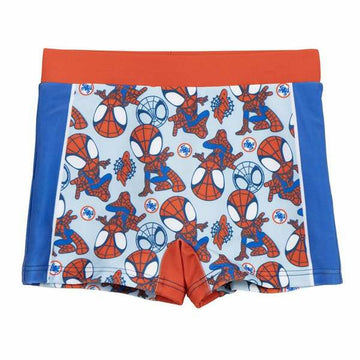 Costume da Bagno Bambino Spider-Man Azzurro
