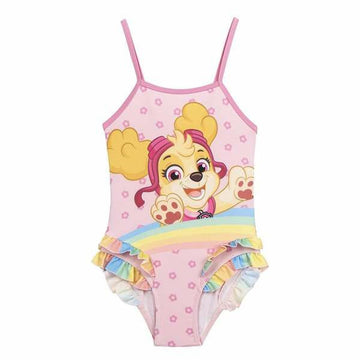 Costume da Bagno Bambina The Paw Patrol Rosa chiaro