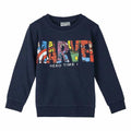 Felpa per Bambini Marvel Blu scuro