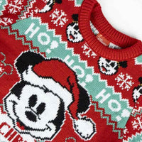 Felpa per Bambini Mickey Mouse Rosso Natale 7 Anni
