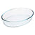 Pirofila da Forno Pyrex Classic Vidrio Trasparente Vetro Ovalada 35 x 24 x 7 cm (6 Unità)
